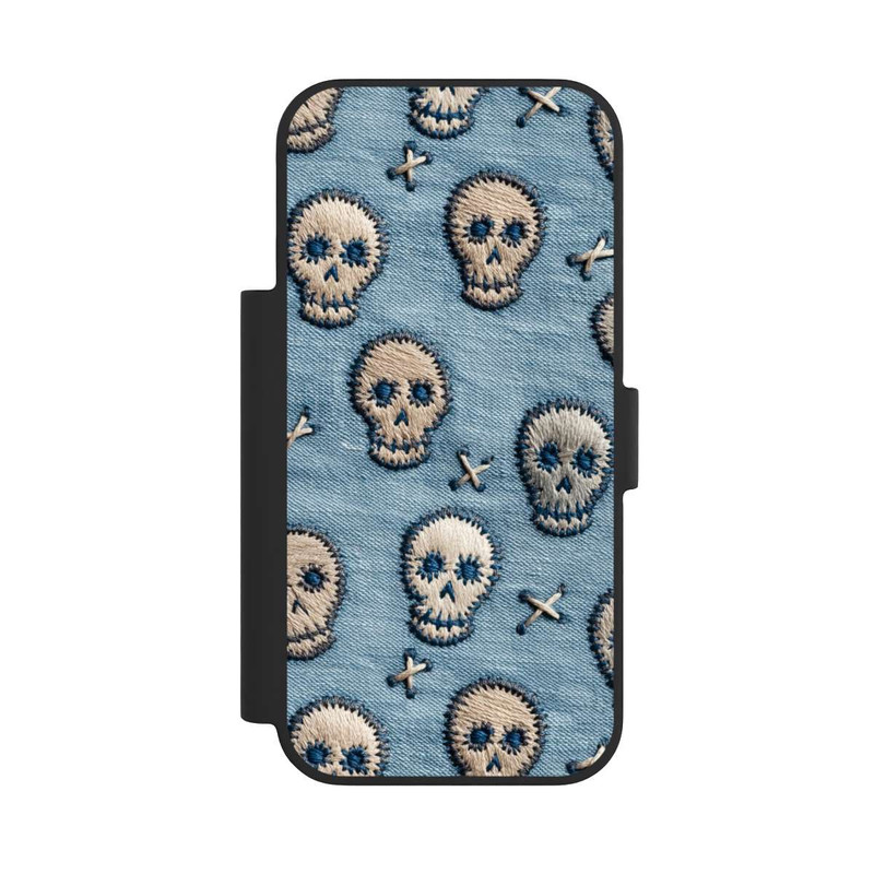 iPhone 17 Pro NIVOflip Jeans Schädel