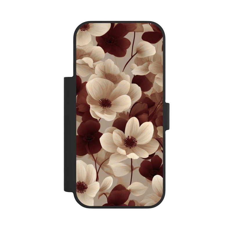 iPhone 17 Pro NIVOflip Naturfarbenes Blumenmuster mit KI