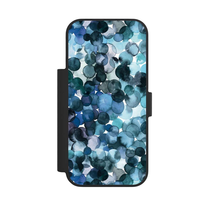 iPhone 17 Pro NIVOflip Blätterzauber Blau