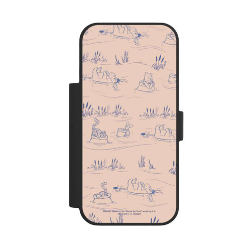 Apple iPhone 17 Pro NIVOflip Winnie the Pooh Retro Pattern Bridges Pink