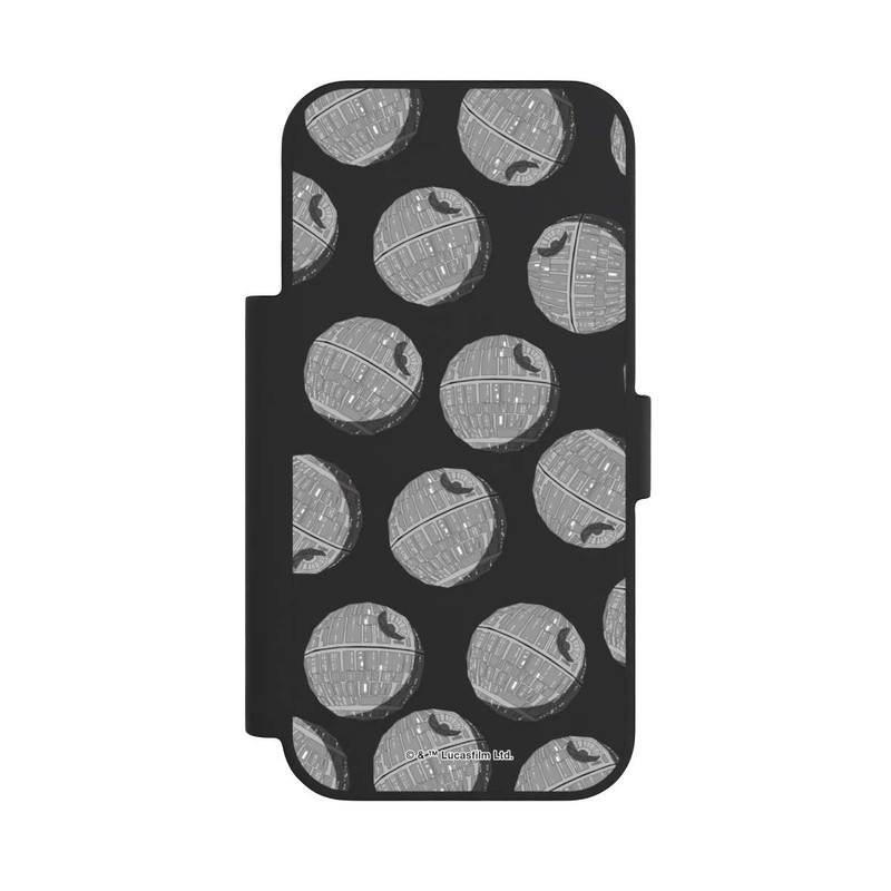 iPhone 17 Pro NIVOflip death-star-pattern-transparent