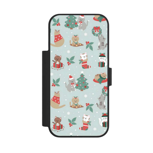 Apple iPhone 17 Pro NIVOflip Chats Festifs dans un Payage d'Hivernal
