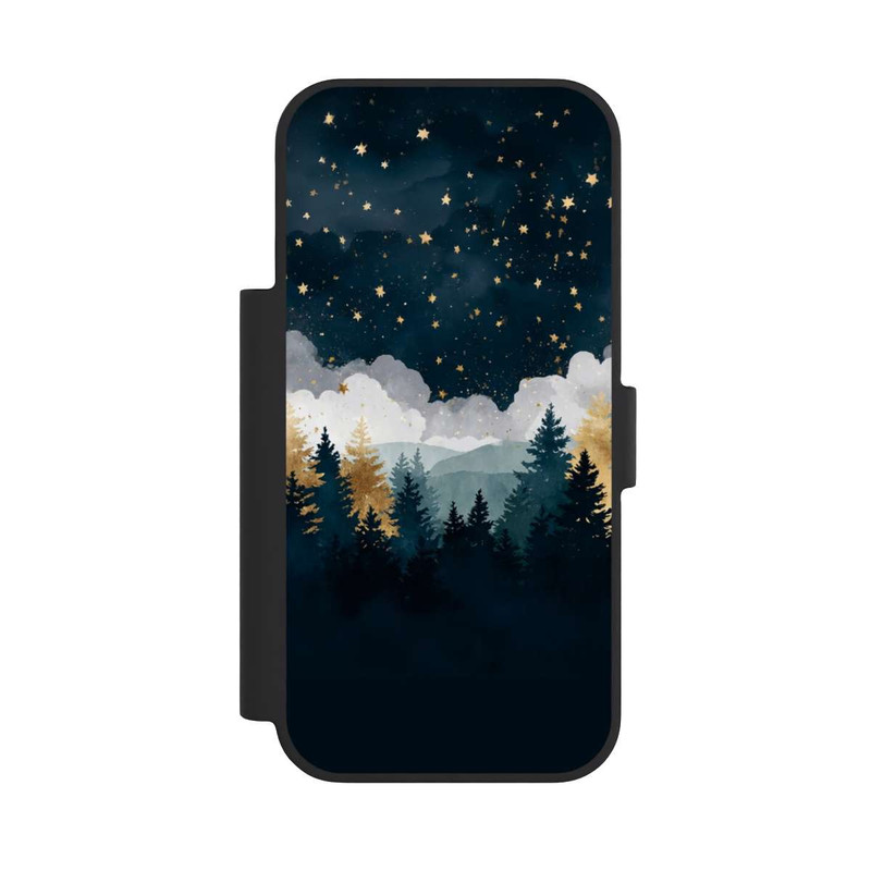 iPhone 17 Pro NIVOflip Forêt Nocturne Indigo