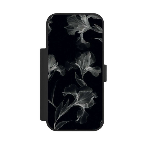 Apple iPhone 17 Pro NIVOflip Blumen Schwarz-Weiß Röntgenaufnahme