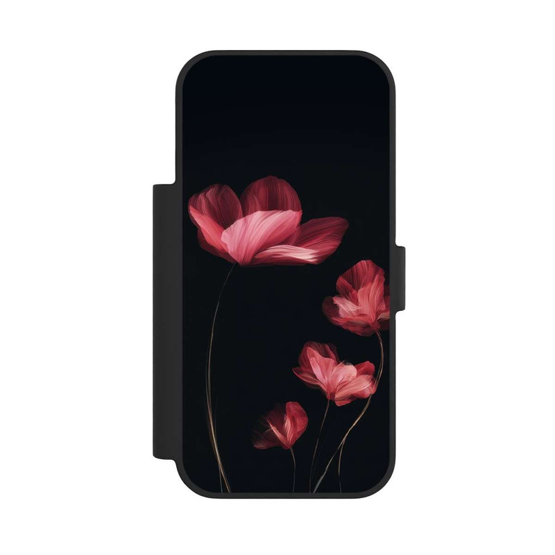 iPhone 17 Pro NIVOflip Noir Burgundy Bloom
