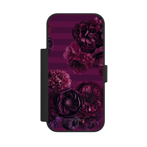 Apple iPhone 17 Pro NIVOflip Majestic Baroque Blossom Dream Burgundy Pink with AI