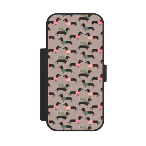 Apple iPhone 17 Pro NIVOflip Modèle Teckel Hiver
