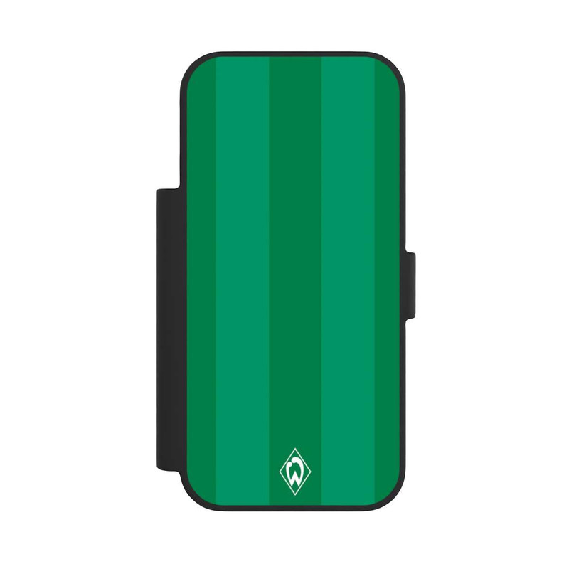 iPhone 17 Pro NIVOflip Werder Bremen Grün gestreift