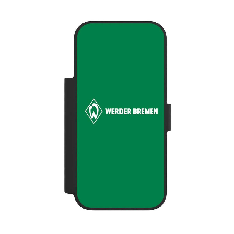 iPhone 17 Pro NIVOflip Werder Bremen Schriftzug Raute Grün