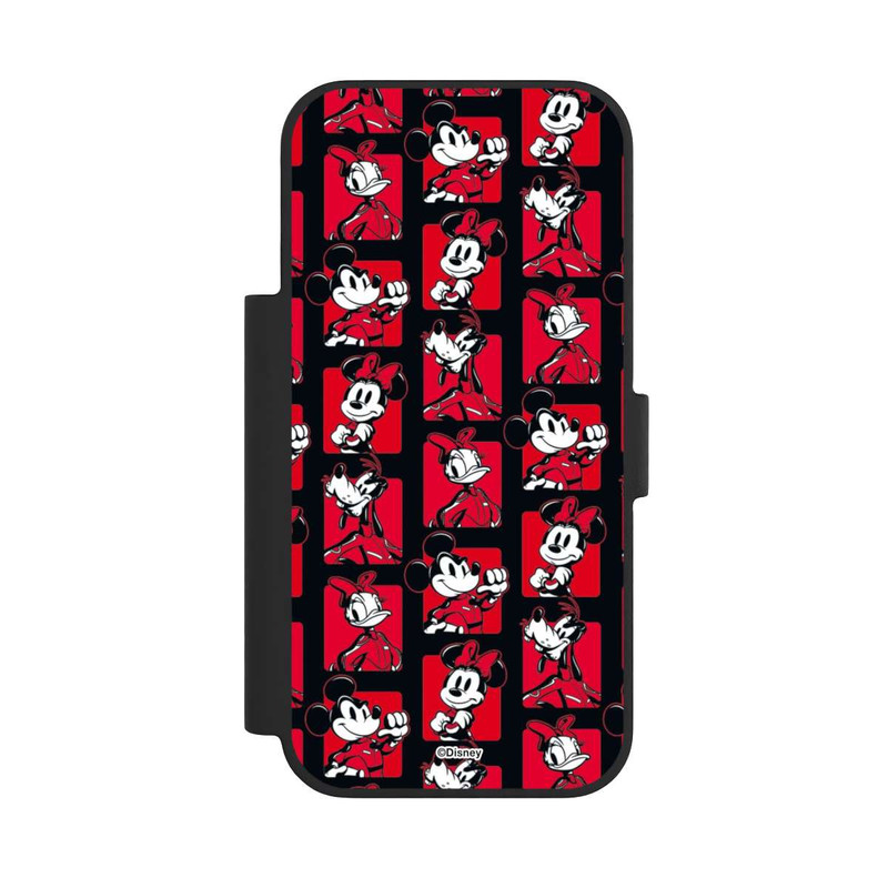 iPhone 17 Pro NIVOflip Micky Maus Rally Pattern Red