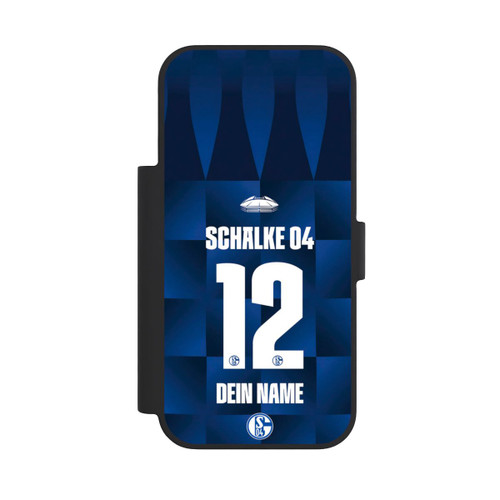 Apple iPhone 17 Pro NIVOflip Schalke 04 Trikot Personalisierbar 26-27