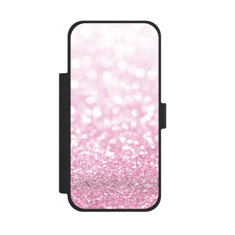 iPhone 17 Pro Max NIVOflip Pluie de paillettes roses look