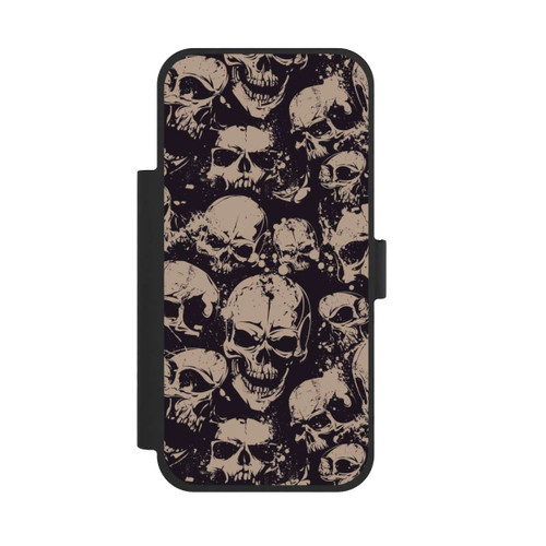 Apple iPhone 17 Pro Max NIVOflip Crânes d'Halloween