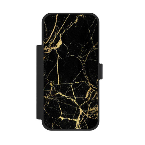 Apple iPhone 17 Pro Max NIVOflip Marbre Noir et Or