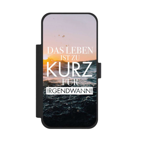 Apple iPhone 17 Pro Max NIVOflip Leben zu Kurz für Irgendwann