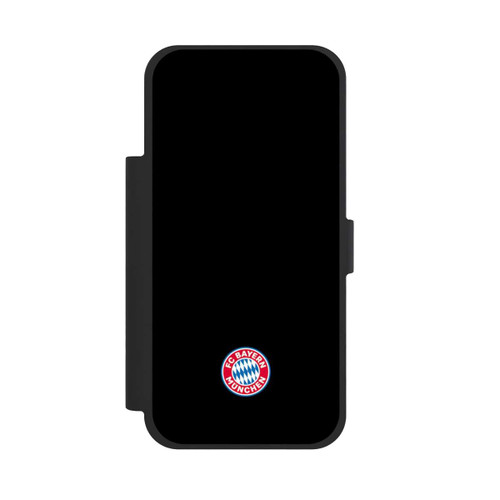 Apple iPhone 17 Pro Max NIVOflip Klassisches FCB Logo Klein - Bunt auf Schwarz