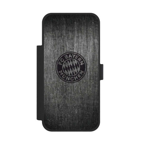 Apple iPhone 17 Pro Max NIVOflip Metalllook FCB Logo einfarbig