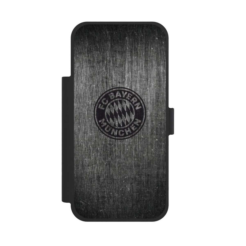 iPhone 17 Pro Max NIVOflip Metalllook FCB Logo einfarbig