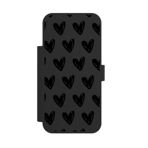 Apple iPhone 17 Pro Max NIVOflip Herzen Schwarz ohne Hintergrund
