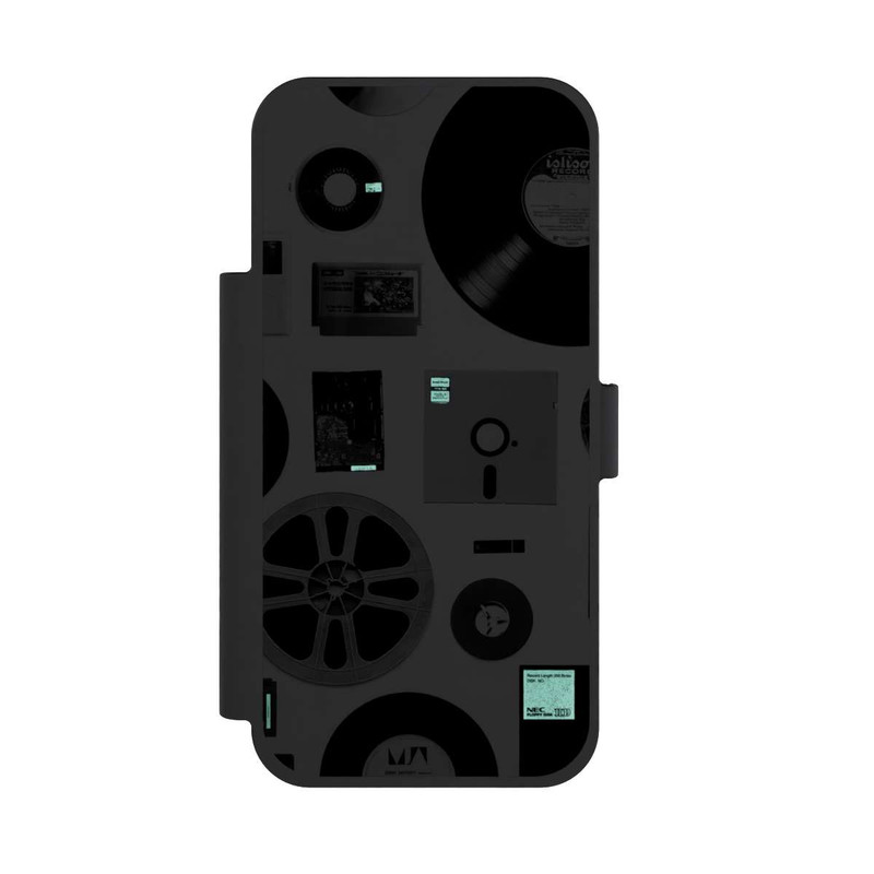 iPhone 17 Pro Max NIVOflip Data Tee ohne Hintergrund
