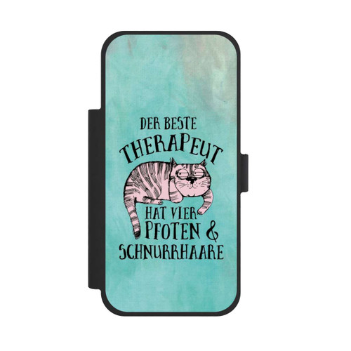 Apple iPhone 17 Pro Max NIVOflip Katze Therapeut