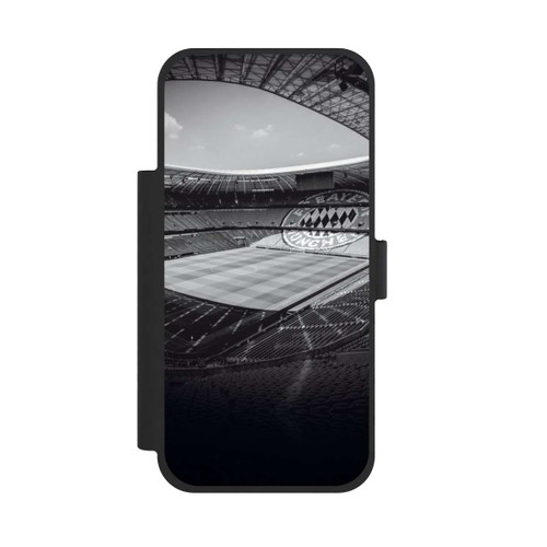 Apple iPhone 17 Pro Max NIVOflip stadiumFC Bayern - Black White