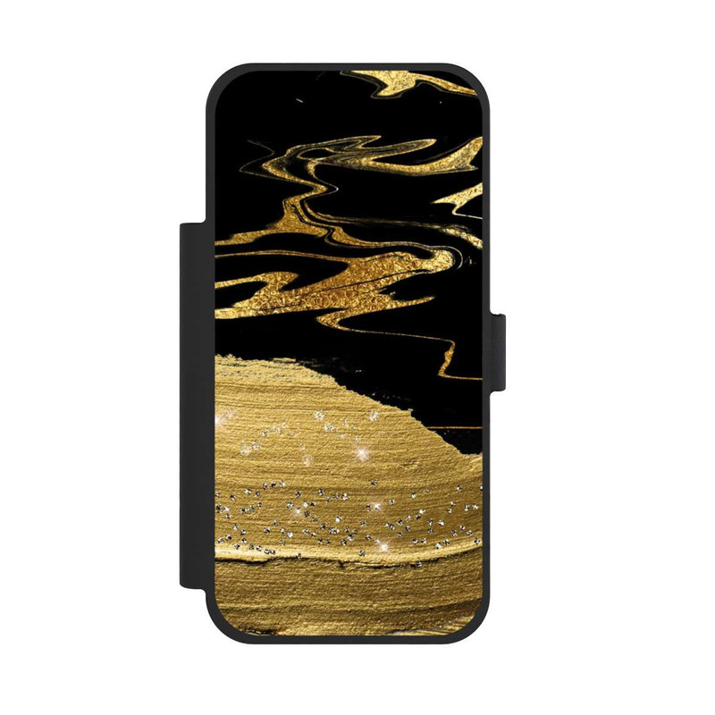 iPhone 17 Pro Max NIVOflip Marmoradern im Goldlook