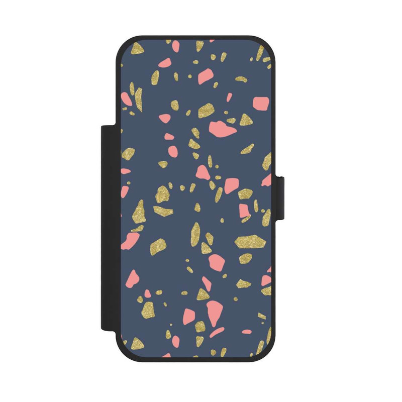 iPhone 17 Pro Max NIVOflip Terazzo Gold-Optik