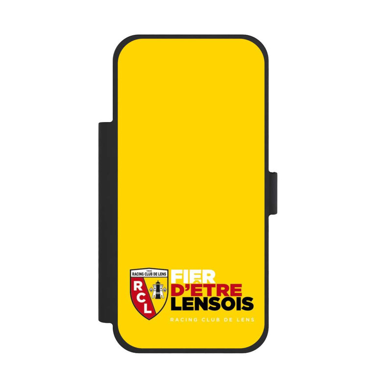 iPhone 17 Pro Max NIVOflip Fond Logo RCL Jaune