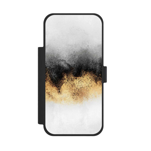 Apple iPhone 17 Pro Max NIVOflip Grauer Himmelstaub Golddruck