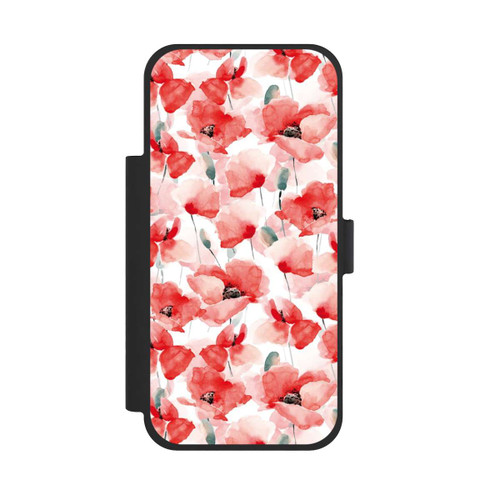 Apple iPhone 17 Pro Max NIVOflip Mohnblumen Muster