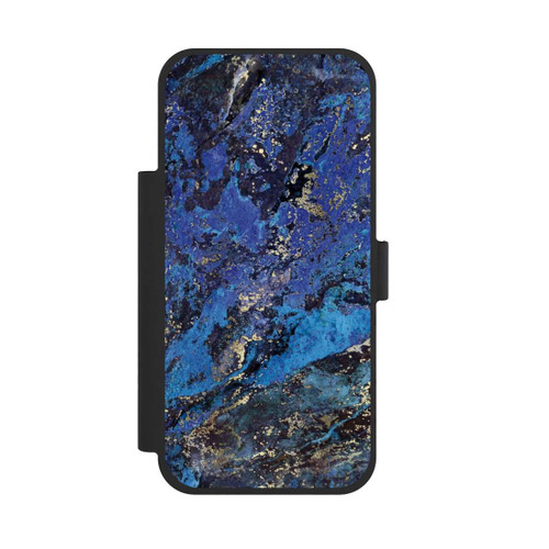 Apple iPhone 17 Pro Max NIVOflip Lapislazuli blau und gold