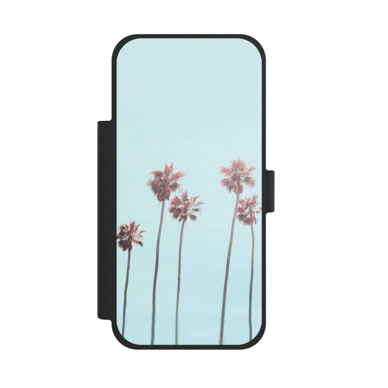 iPhone 17 Pro Max NIVOflip Hellrosa Strandpalme Paradies