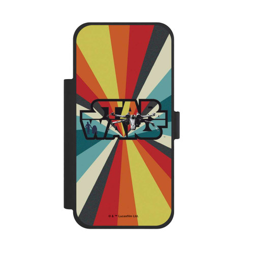 Apple iPhone 17 Pro Max NIVOflip Retro X-Wing Star Wars Logo