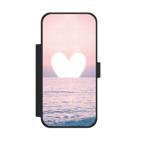 Apple iPhone 17 Pro Max NIVOflip Herz-Sonnenuntergang