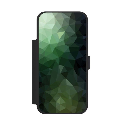 Apple iPhone 17 Pro Max NIVOflip Polygonal Mosaic Green