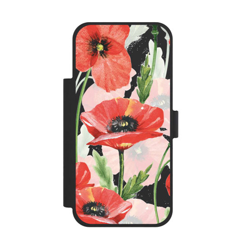 Apple iPhone 17 Pro Max NIVOflip Üppige Mohnblüten Wiese