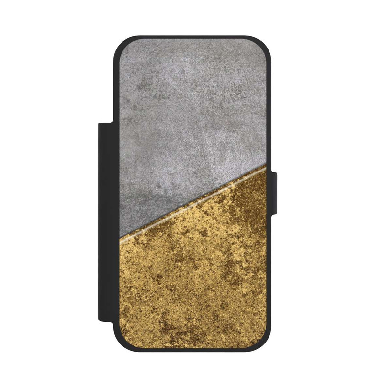 iPhone 17 Pro Max NIVOflip Concrete and Gold look