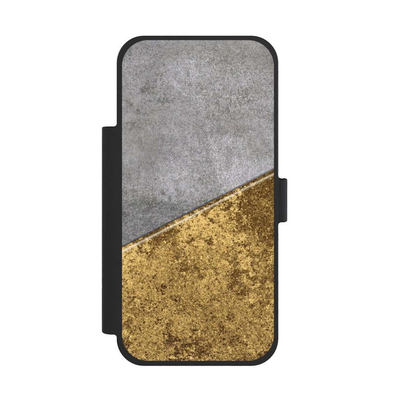 iPhone 17 Pro Max NIVOflip Beton und Goldlook