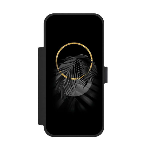Apple iPhone 17 Pro Max NIVOflip Feuille tropicale noire
