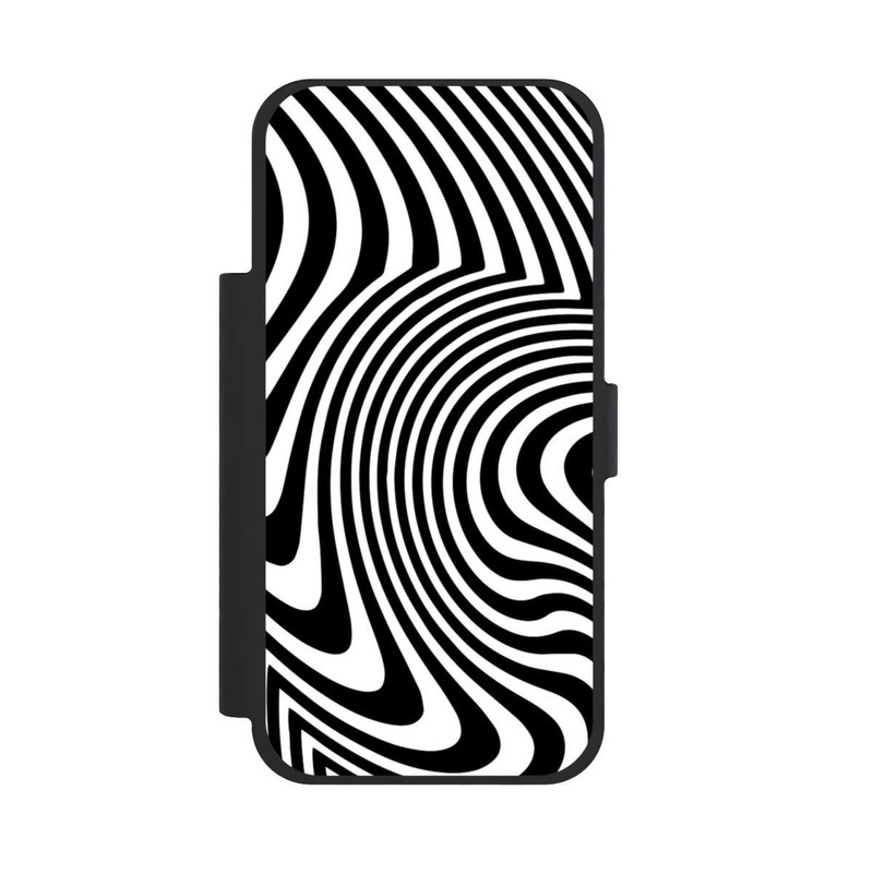 iPhone 17 Pro Max NIVOflip Black and White Waves