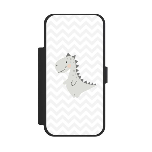 Apple iPhone 17 Pro Max NIVOflip Grey Dinosaur