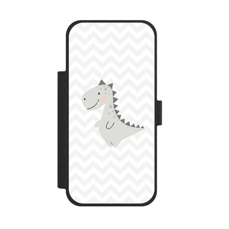 iPhone 17 Pro Max NIVOflip Grey Dino