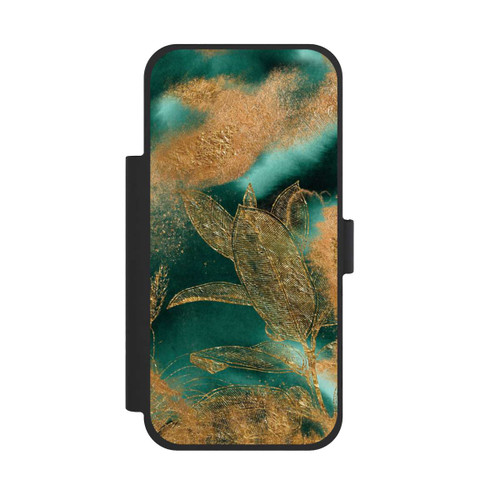 Apple iPhone 17 Pro Max NIVOflip Gold und Grün Natur