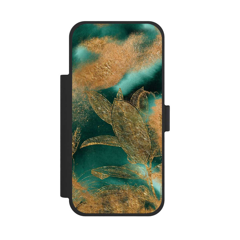iPhone 17 Pro Max NIVOflip Gold und Grün Natur