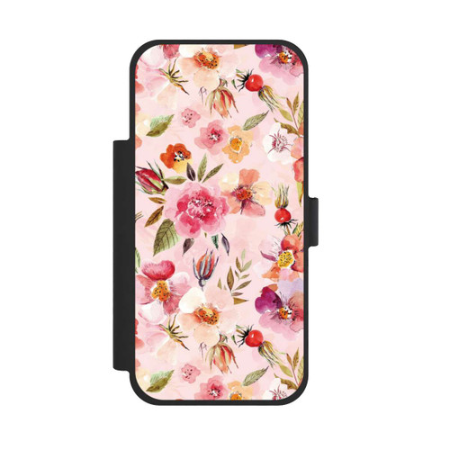 Apple iPhone 17 Pro Max NIVOflip Hagebuttentapete Rosa Frühling