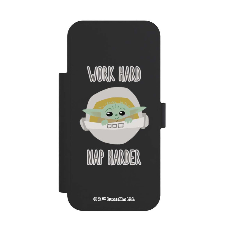 iPhone 17 Pro Max NIVOflip The Child Work Hard Nap Harder Transparent