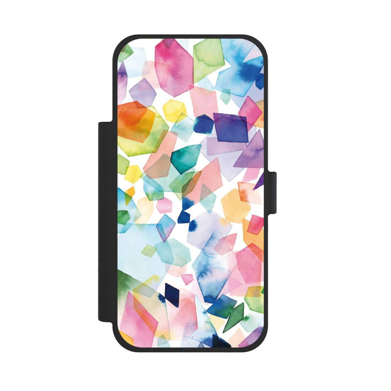 iPhone 17 Pro Max NIVOflip Bunte Aquarelledelsteine ​​und Diamanten