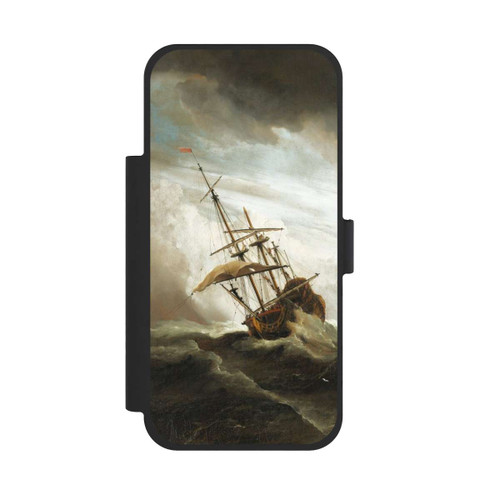 Apple iPhone 17 Pro Max NIVOflip A Ship on the High Seas Caught by a Squall
