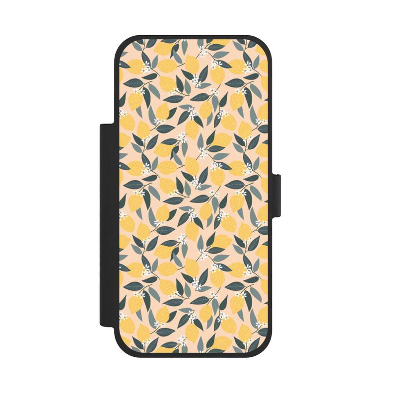 iPhone 17 Pro Max NIVOflip Rosa Zitronen-Muster
